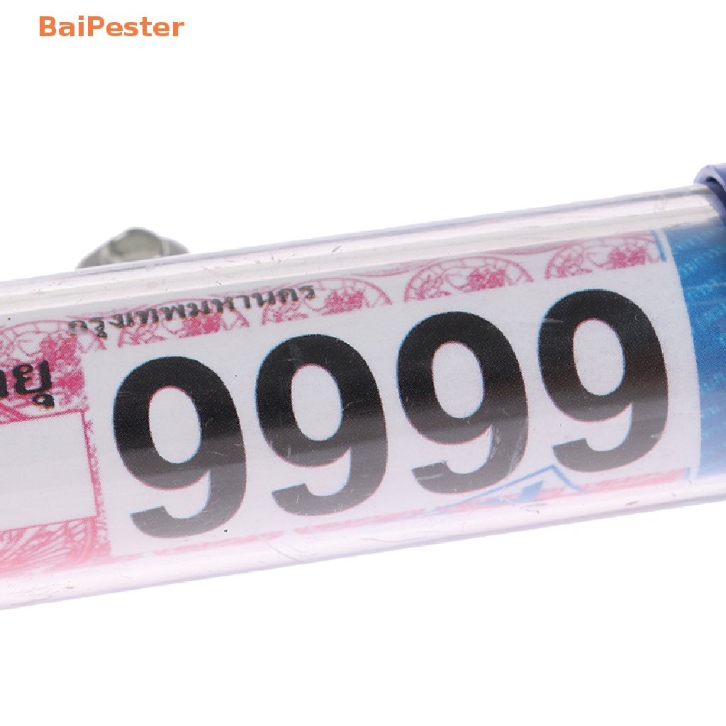 baipester-1pc-motorcycle-motorbike-tube-tax-disc-cylindrical-holder-frame-license-plate