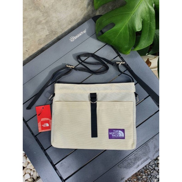 The north face purple cheap label small shoulder bag