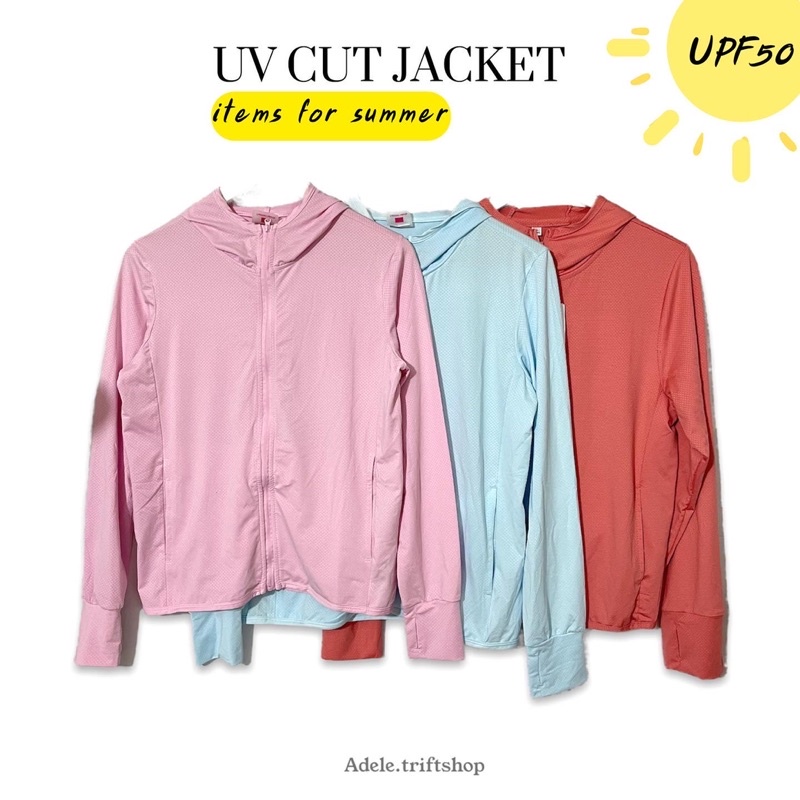 เสื้อกันยูวี-เสื้อฮู้ดกันแดด-มีช่องสอดนิ้วโป้ง-upf50-พร้อมส่งจากไทย-เบาสบาย-แห้งไว-ไม่ต้องรีด