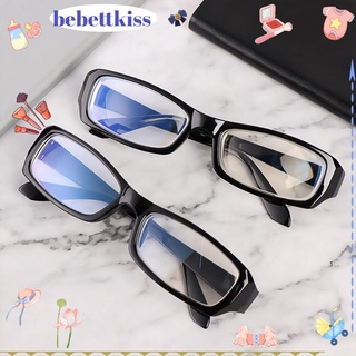 Bebettkiss แว่นตาสายตาสั้น ยืดหยุ่น แบบพกพา -100~-600 องศา อ่านหนังสือ เรซิน เบาพิเศษ