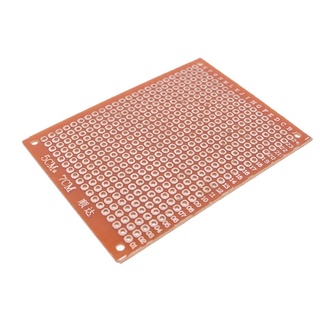 บอร์ดกระดาษ PCB สีเหลือง 5x7 PCB 5 ซม. 7 ซม. DIY 5x7