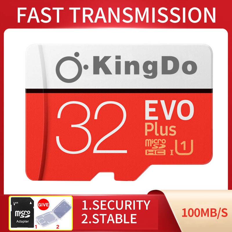 m6-32gbฟรีe1b-sd-card-kingdo-micro-sd-32gb-evo-plus-class-10