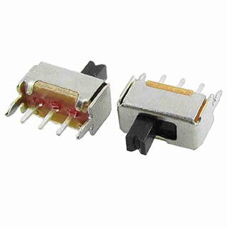 Slide Switch 1P2T สวิตซ์เลื่อน SS-12D07 3ขา