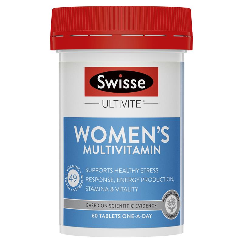 swisse-womens-ultivite-multivitamin-60-120-เม็ด-วิตามินรวมสำหรับผู้หญิงโดยเฉพาะ