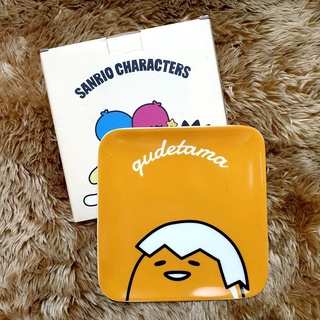 จานเซรามิคลายปอมปอมปูริน เข้าไมโครเวฟได้ Sanrio Ceramic งานแท้ ขนาด 15.5×15.5 cm ( ทรงเหลี่ยม )