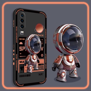 ภาพขนาดย่อของสินค้าเคสโทรศัพท์มือถือซิลิโคน ลายนักบินอวกาศ สําหรับ Huawei P30 P20 Pro Lite 2019