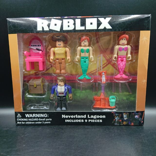 พร้อมส่ง-โมเดล-roblox-ชุด-1-mermaid-จำนวน-4-ตัว-มาพร้อม-accessories-สูง-7-cm-ราคาถูก-งานจีน