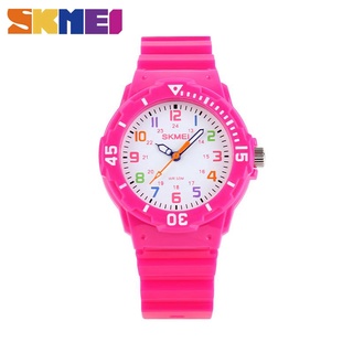 สินค้า SKMEI นาฬิกาข้อมือ สำหรับเด็ก ของแท้ แบบควอตซ์ Quartz กันน้ำ