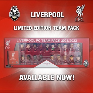 ภาพหน้าปกสินค้าโมเดลนักฟุตบอล SoccerStarz Liverpool Team Pack 2022 ที่เกี่ยวข้อง