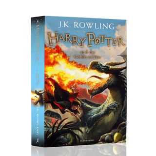 Harry Potter and the Goblet of Fire แฮร์รี่ พอตเตอร์กับถ้วยอัคนี เล่ม 4 ฉบับภาษาอังกฤษ วรรณกรรมเยาวชน