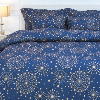 Darling Mattress ชุดผ้าปูและผ้านวมรุ่นนาโนเทค ลายไฟเออร์เวิร์ค NANOTECH Bedsheet and Duvet Set "Firework"