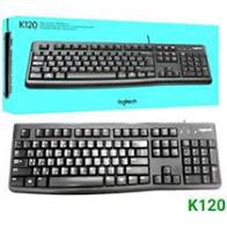 USB Keyboard LOGITECH (K120) Black