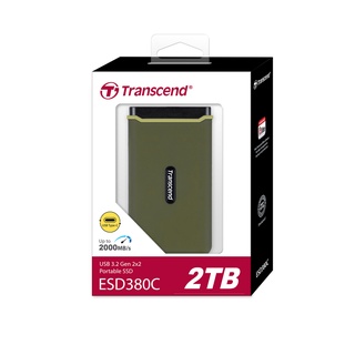 ภาพหน้าปกสินค้าTranscend External SSD 2TB: ESD380C  USB 3.2 Gen 2x2 รับประกัน 5 ปี -มีใบกำกับภาษี-TS2TESD380C ซึ่งคุณอาจชอบราคาและรีวิวของสินค้านี้