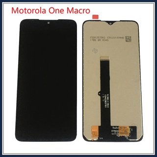 MOTOROLA SENSOR หน้าจอแสดงผล Lcd 6.2 นิ้วสําหรับ Motorola Moto One Macro lcd