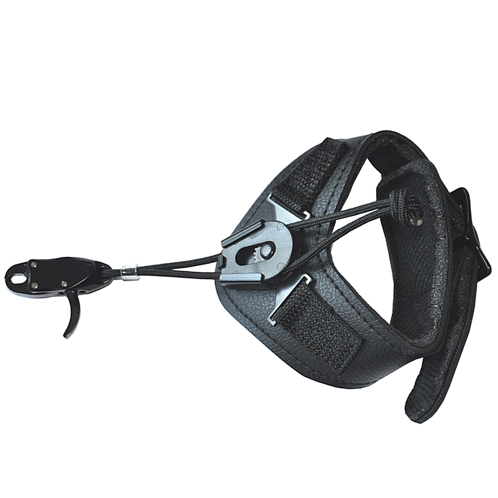 ภาพหน้าปกสินค้าTOPOINT Compound Bow Release Adjustable Leather Wrist Strap Archery Bow Release for Compound Bow Hunting Bow Accessory จากร้าน odysseyarchery บน Shopee