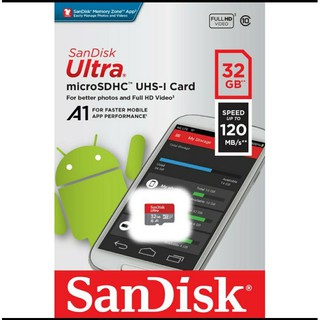 ภาพหน้าปกสินค้าโปรสู้โควิด เมมโมรี่ 32GB.  ของแท้ถูกกว่าช้อป *SanDisk Ultra Micro SD 32GB. Speed120Mb/s\'\' ที่เกี่ยวข้อง