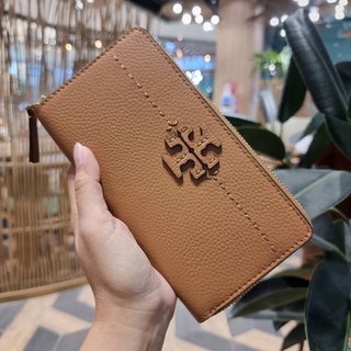 TORY BURCH MCGRAW ZIP CONTINENTAL WALLET