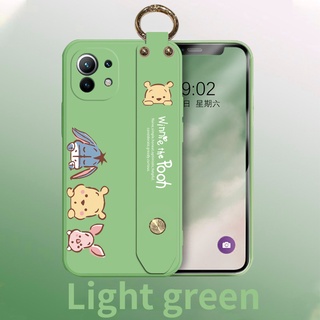 สําหรับ Xiaomi Mi 11 Lite 5G Ne 11T 11T Pro เคสโทรศัพท์มือถือซิลิโคนลายการ์ตูนหมีพูห์