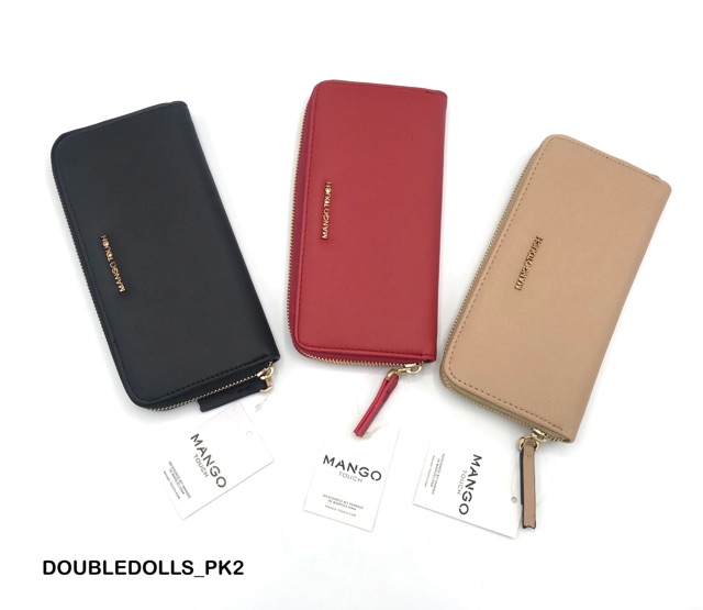 สินค้าขายดี-กระเป๋าสตางค์-mango-touch-รุ่น-saffiano-leather-wallet