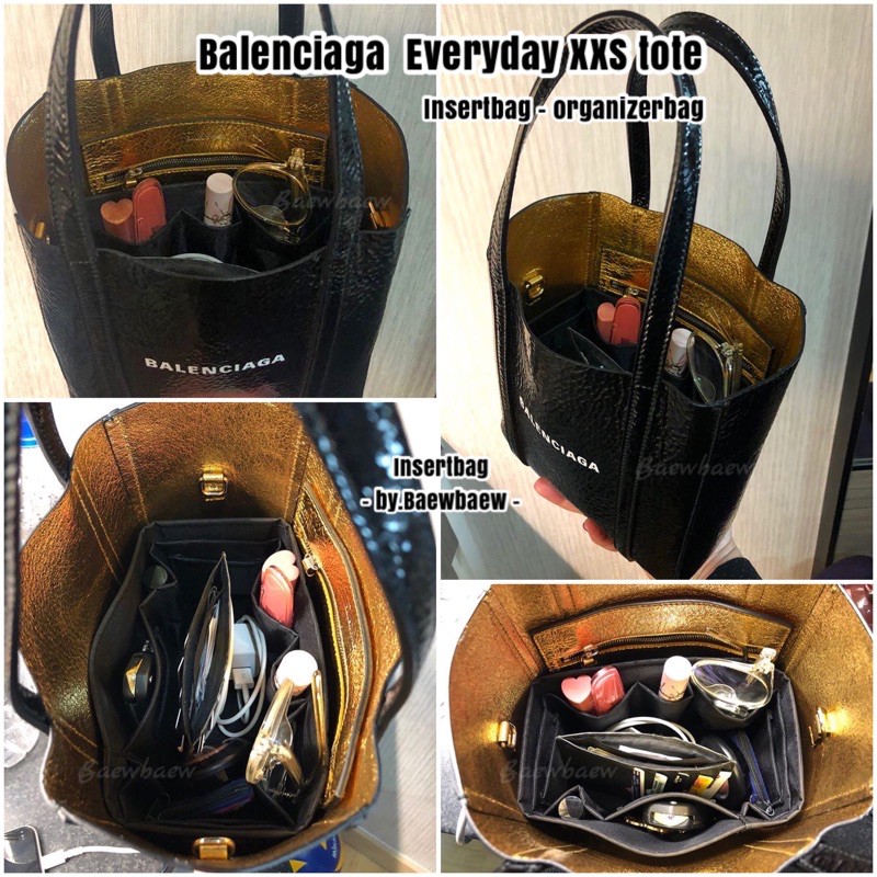 ที่จัดระเบียบกระเป๋า-balen-ciaga-everyday-xxs-tote-กระเป๋าตัวอย่างไม่ได้ขาย