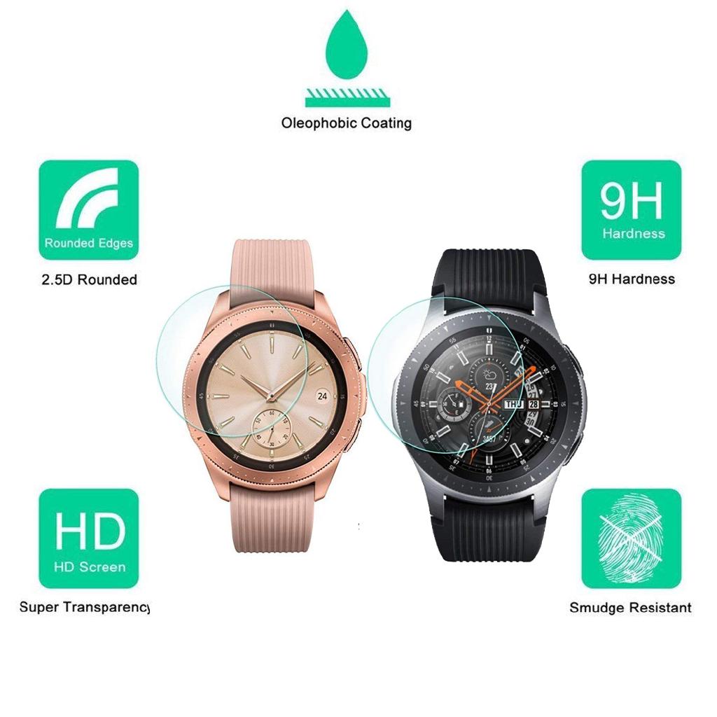 ภาพหน้าปกสินค้าฟิล์มกระจกนิรภัย กันรอยหน้าจอ สำหรับ Samsung Galaxy Watch 42 มม. 46 มม . ที่เกี่ยวข้อง