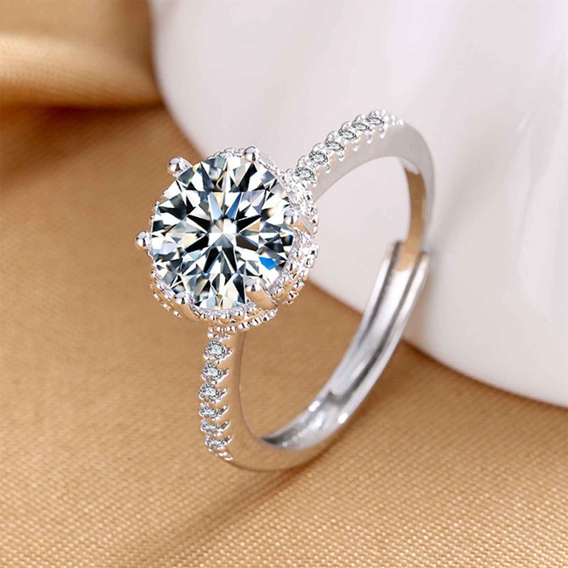 classic-six-claw-light-body-beveled-edge-female-diamond-ring-wedding-proposal-ring-platinum-plated-open-ring