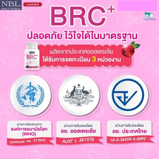 ภาพขนาดย่อของภาพหน้าปกสินค้าพร้อมส่ง BRC อาหารเสริม สูตรเร่งด่วน อาหารเสริมผิวขาว วิตามินเร่งผิวขาว ลดฝ้า กระจุดด่างดำ ออร่าอย่างเป็นธรรมชาติ ส่งฟรี จากร้าน gandy_shops บน Shopee ภาพที่ 8