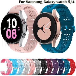ภาพขนาดย่อของสินค้าสายนาฬิกาข้อมือซิลิโคน 20 มม. สําหรับ Samsung Galaxy Watch 5 Pro Band WatchBand Galaxy Watch 4 40 มม. 44 มม. Classic 46 มม. 42 มม.