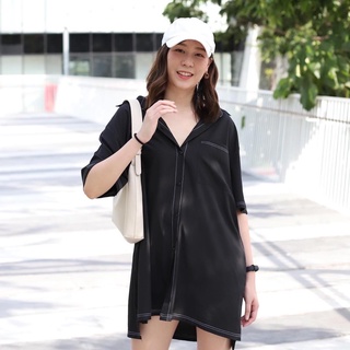 zift mini dress เสื้อเดรสเชิ้ต เดรสสั้น