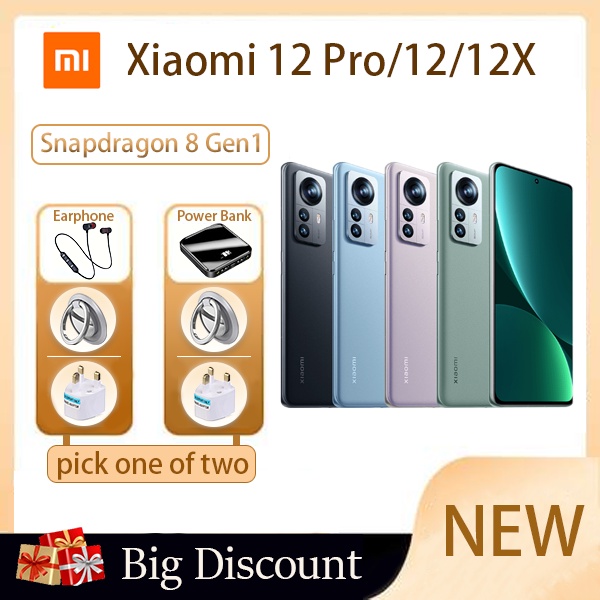 ราคาและรีวิวxiaomi mi 12 / xiaomi 12 Pro / xiaomi 12X Phone Snapdragon 8gen1 xiaomi 11 new original
