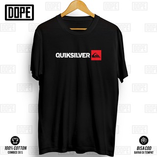 เสื้อยืด Quiksilver Premium QuickSilver Quick Quik Silver สําหรับผู้ชาย ผู้หญิง เล่นเซิร์ฟ V2