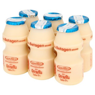 ภาพขนาดย่อสินค้าบีทาเก้น นมเปรี้ยวสูตรพร่องมันเนย ไขมัน 0% 85มล. x 6 ขวด Beatgen skimmed milk, 0% fat formula 85ml x 6 bo