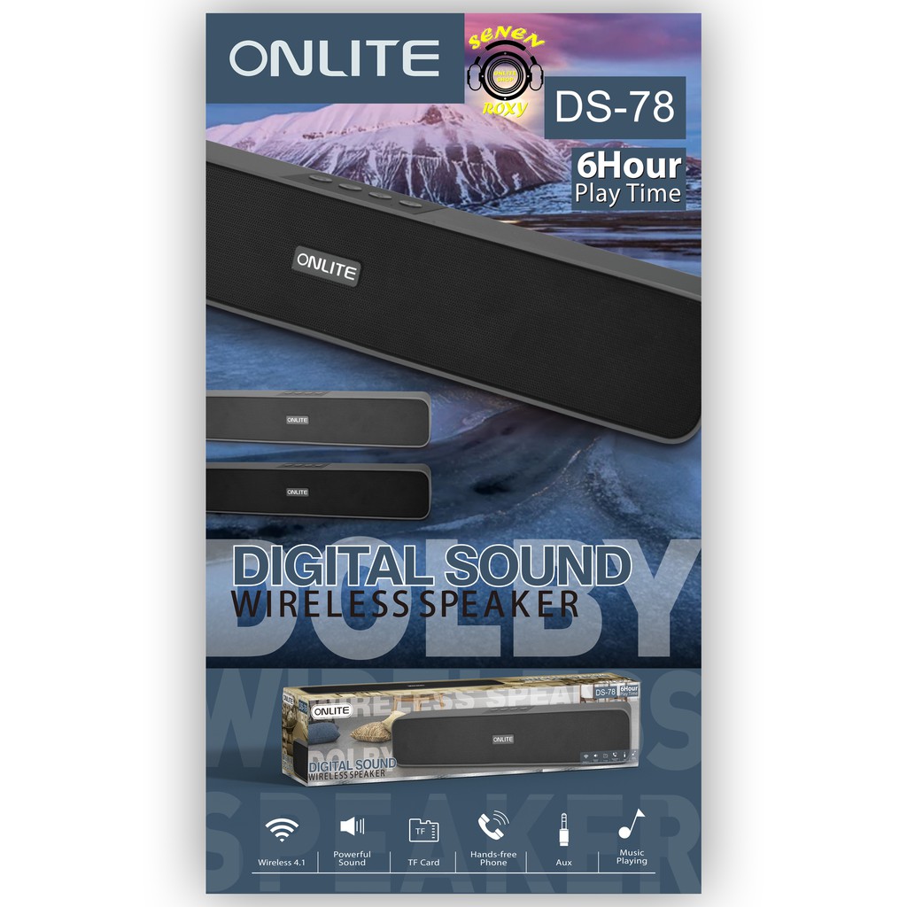 Onlite bluetooth speaker hot sale ds 78 price