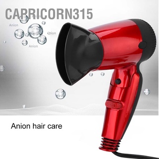 Capricorn315 เครื่องเป่าผม แบบพับได้ แห้งเร็ว ขนาดเล็ก แบบพกพา ปลั๊ก Eu 220-240V