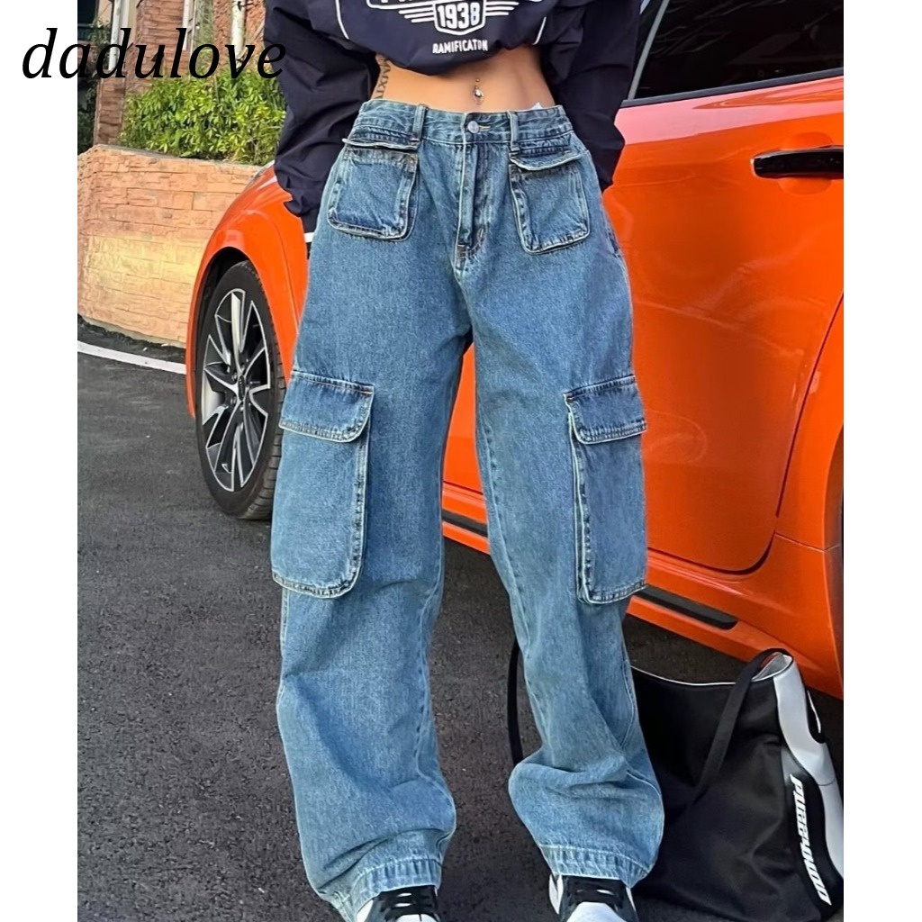 dadulove-new-american-ins-multi-pocket-tooling-jeans-niche-loose-wide-leg-pants-fashion-womens-clothing