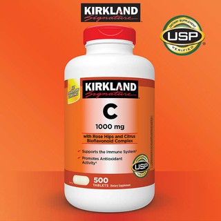 ภาพหน้าปกสินค้า🔥🔥Exp.11/25 Kirkland Vitamin C 1000 mg  500 เม็ด ที่เกี่ยวข้อง