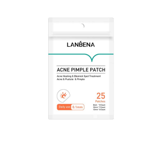 LANBENA แผ่นแปะสิว รักษาสิว 25 ชิ้น / สูตรกลางคืน 28 ชิ้น ดูแลผิวหน้าสิว