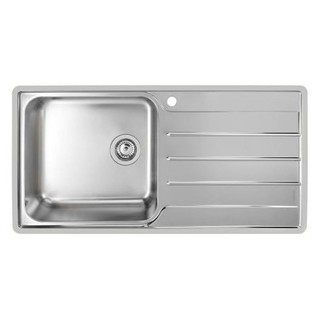 Embedded sink KITCHEN SINK BLANCO LEMIS XL6 S-IF 495.39.366 1B1D STAINLESS STEEL Sink device Kitchen equipment อ่างล้างจ