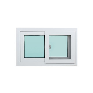 UPVC window HOFFEN 80X50CM WHITE S-S SLIDE WINDOW Sash window Door window หน้าต่าง UPVC หน้าต่างUPVC บานเลื่อน S-S มุ้ง