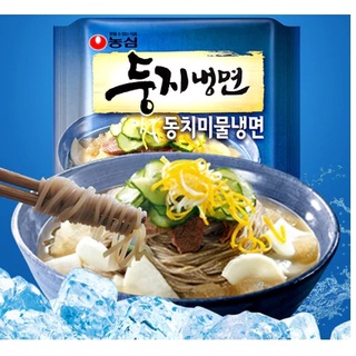 สินค้า dongchimi doong ji naeng myeon แนงมยอนบะหมี่เย็นเกาหลี อาหารเกาหลี nongshim doongji naeng myeon 161g  농심 둥지냉면 동치미
