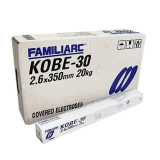 ลวดเชื่อม KOBE ลวดเชื่อมไฟฟ้า โกเบ KOBE-30 ขนาด 2.6 มม. ห่อละ 2 กิโล ของแท้100% สำหรับเชื่อมเหล็ก
