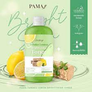 โทนเนอร์เช็ดผิวขาวพม่า เลม่อนทานาคา เช็ดคราบดำ เช็ดขี้ไคล Pama Brightening Toner โทนเนอร์มริกา