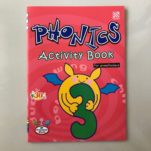 Phonics Activity Book3 • #Pw.Inter | Shopee Thailand