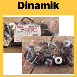 Modenas DINAMIK ฝาครอบสกรูตัวถัง (ST) // DINAMIK120 DINAMIK 120 ชุดฝาครอบสกรู SKRU SKREW