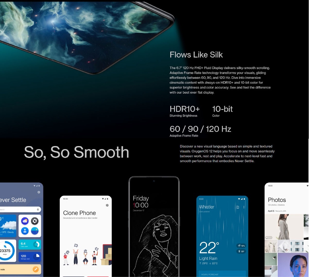 ข้อมูลเกี่ยวกับ OnePlus 10T 5G โทรศัพท์มือถือ Snapdragon 8+ Gen 1 กล้องหลัง 50MP และแบตเตอรี่ 4800mAh ชาร์จเร็ว 150W