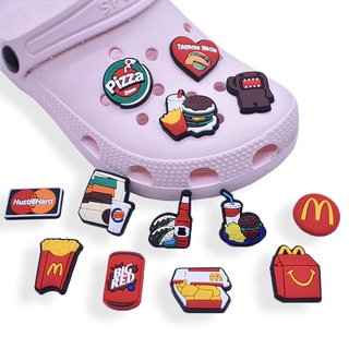 กระดุมติดรองเท้า Crocs Jibbitz Pins Fast Food DIY