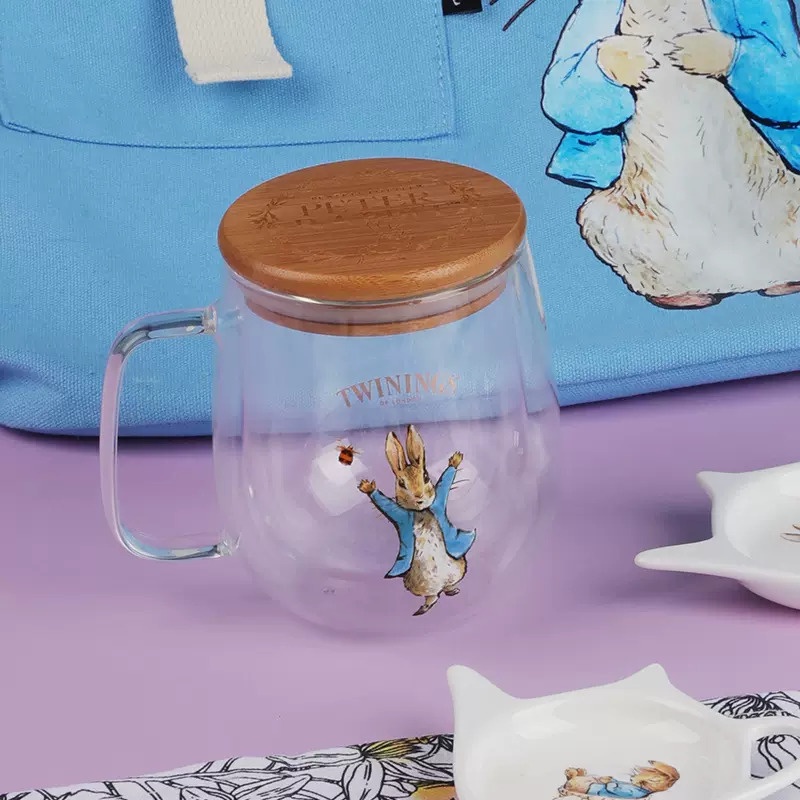 พรีออเดอร์ แก้ว 2 ชั้น Twinings X Peter rabbit ของแท้ (นำเข้า) | Shopee ...