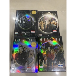 Heros : DVD แท้ มือสอง รวม 4 season มีบรรยายไทย
