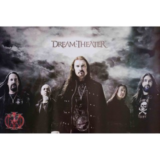 โปสเตอร์ Dream Theater ดรีมเทียเตอร์ วง ดนตรี โพรเกรสซิฟ เมทัล อเมริกัน รูป ภาพ ติดผนัง สวยๆ poster (88x60ซม.โดยประมาณ)