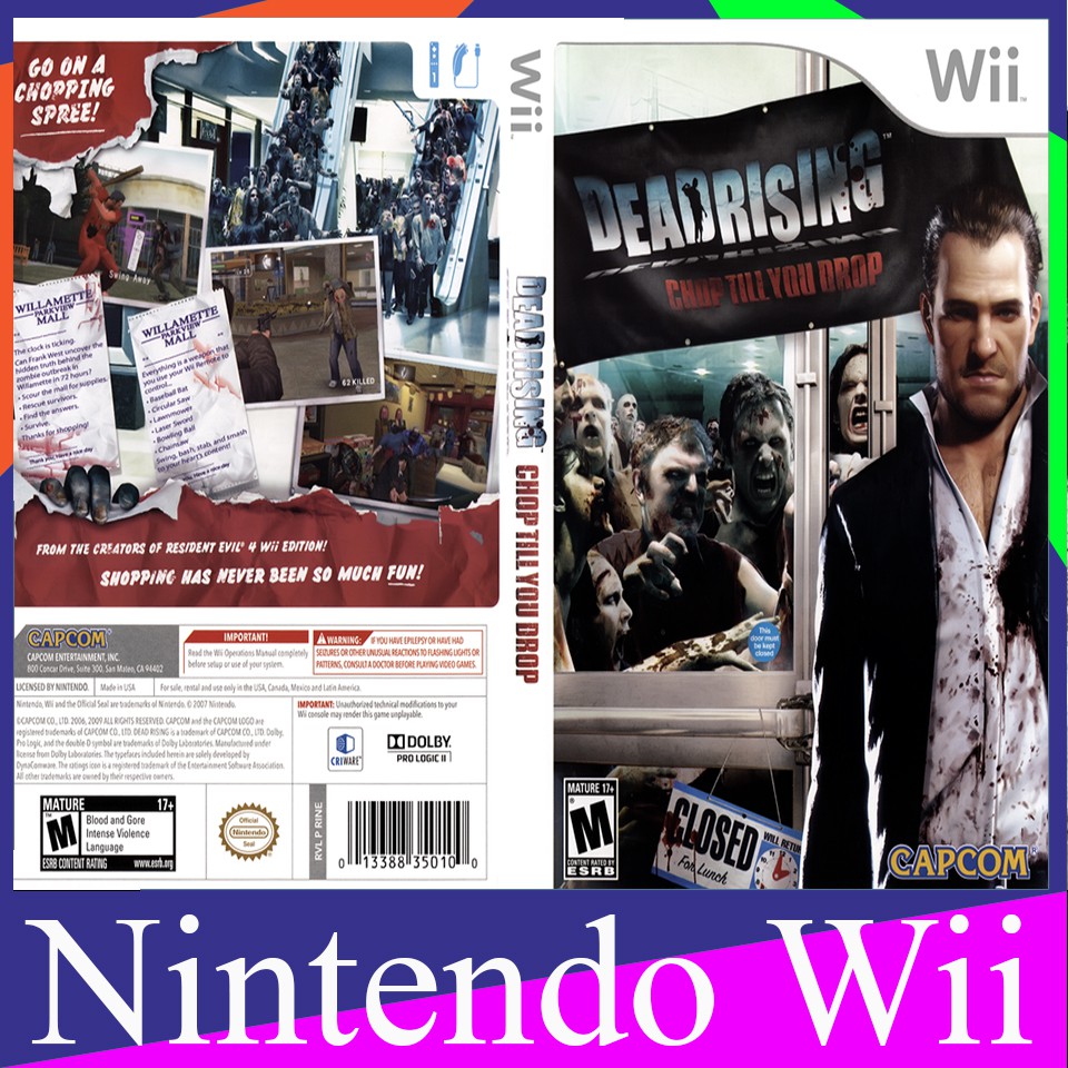 Dead Rising - Chop Till You Drop (USA)[WII] | Shopee Thailand
